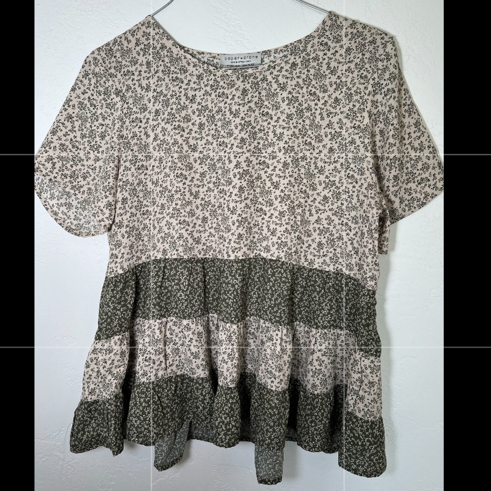 Paper Crane top SIZE S